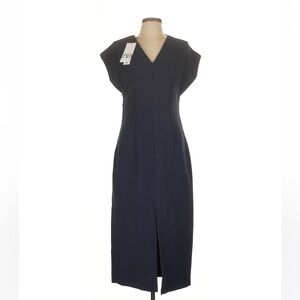 Zara Dark Blue Midi Dress